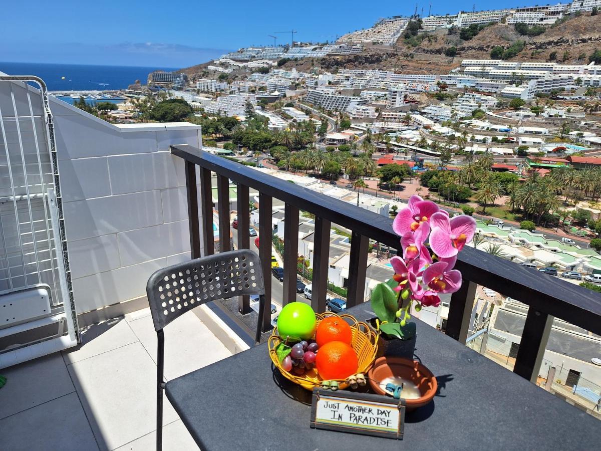 Solaris - Refurbished, Top Floor, Sea Views Puerto Rico  Exteriör bild