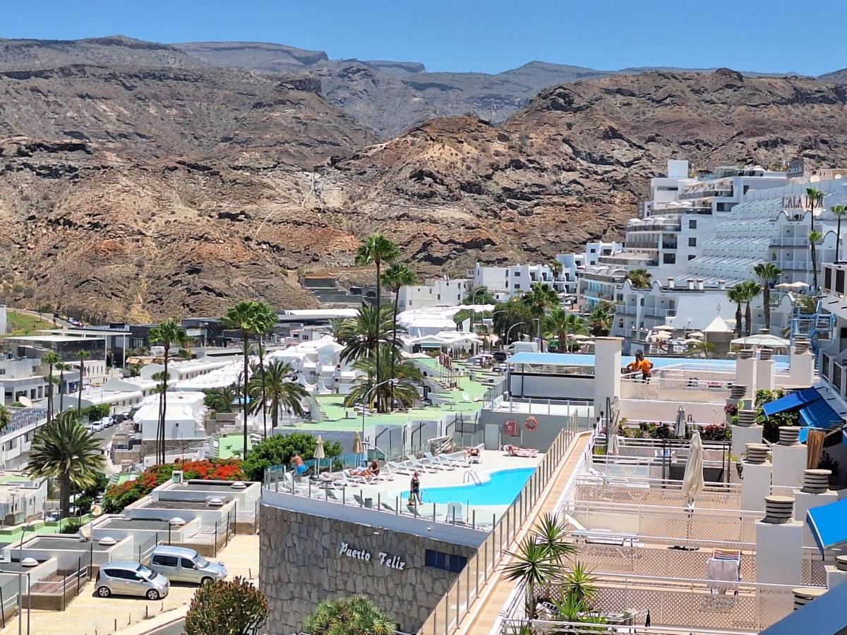 Solaris - Refurbished, Top Floor, Sea Views Puerto Rico  Exteriör bild